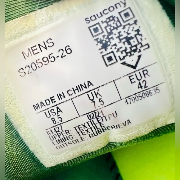 Saucony Triumph 18 Shoes Future Blue Mens Size 8.5 - Picture 9 of 10